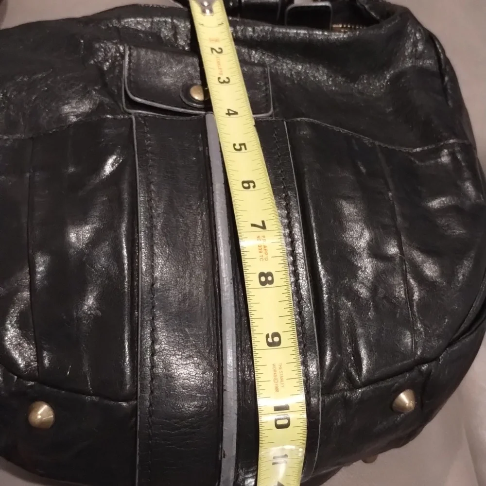 CHLOE Black Leather Braided Strap Heloise Hobo Bag Purse - Picture 11 of 13